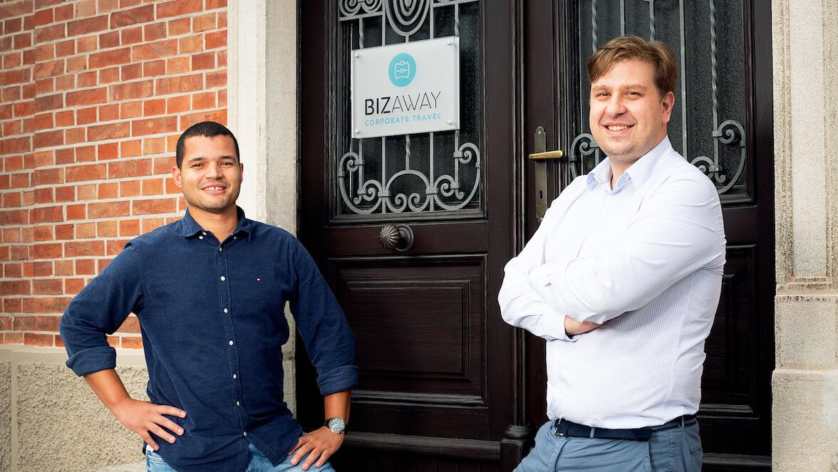 Flavio Del Bianco e Luca Carlucci founders di BizAway